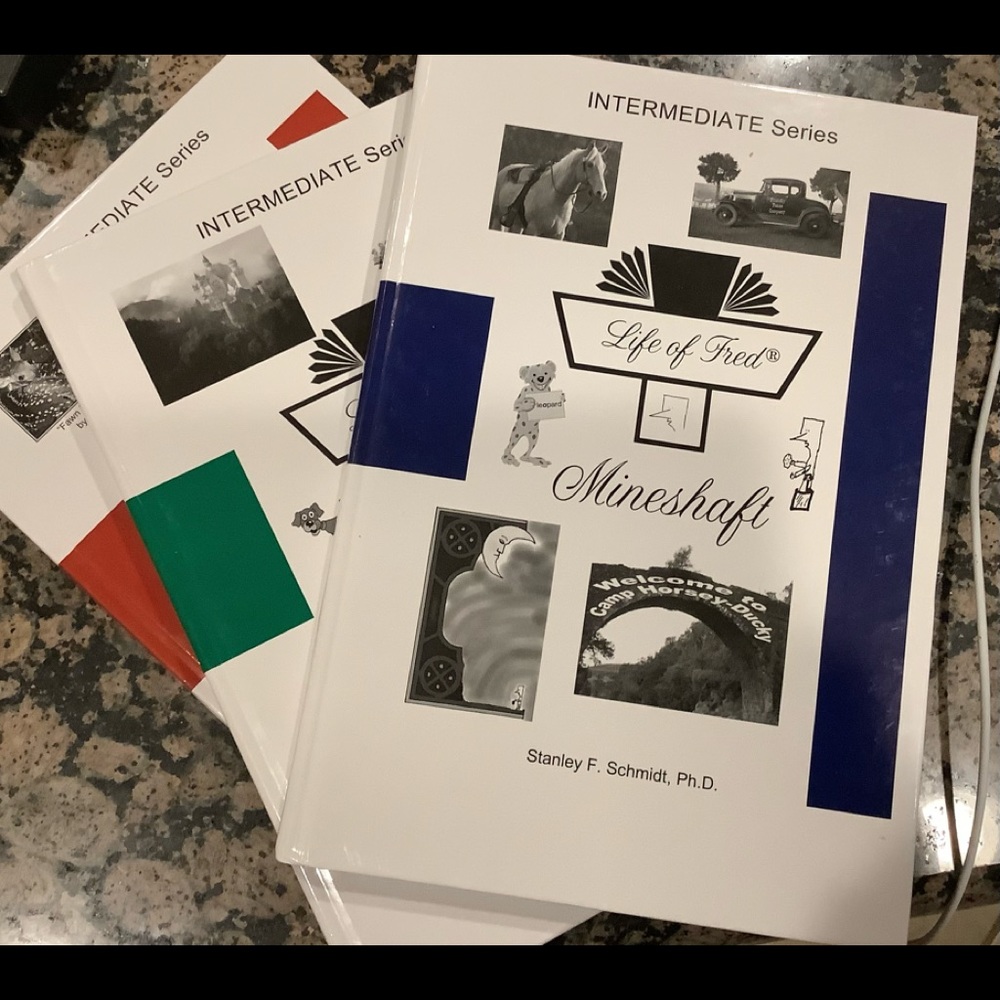 🌈🪅LIFE OF FRED🪅🌈 New 🪅🌈Intermediate Math Curriculum  for Homeschool